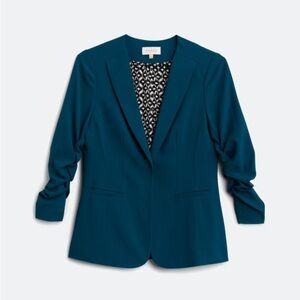 Skies Are Blue Raja Collarless Blazer